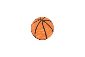 Drevená brošňa Basketbalová lopta