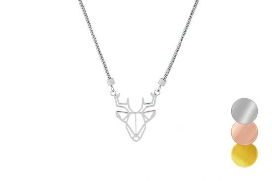 kovový prívesok Deer Steel Pendant